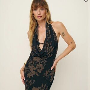 Reformation Halter Dress